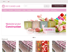 Tablet Screenshot of mycandylab.com